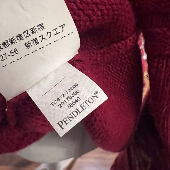 Pendleton women’s lambswool sweater - Picture 7 of 7